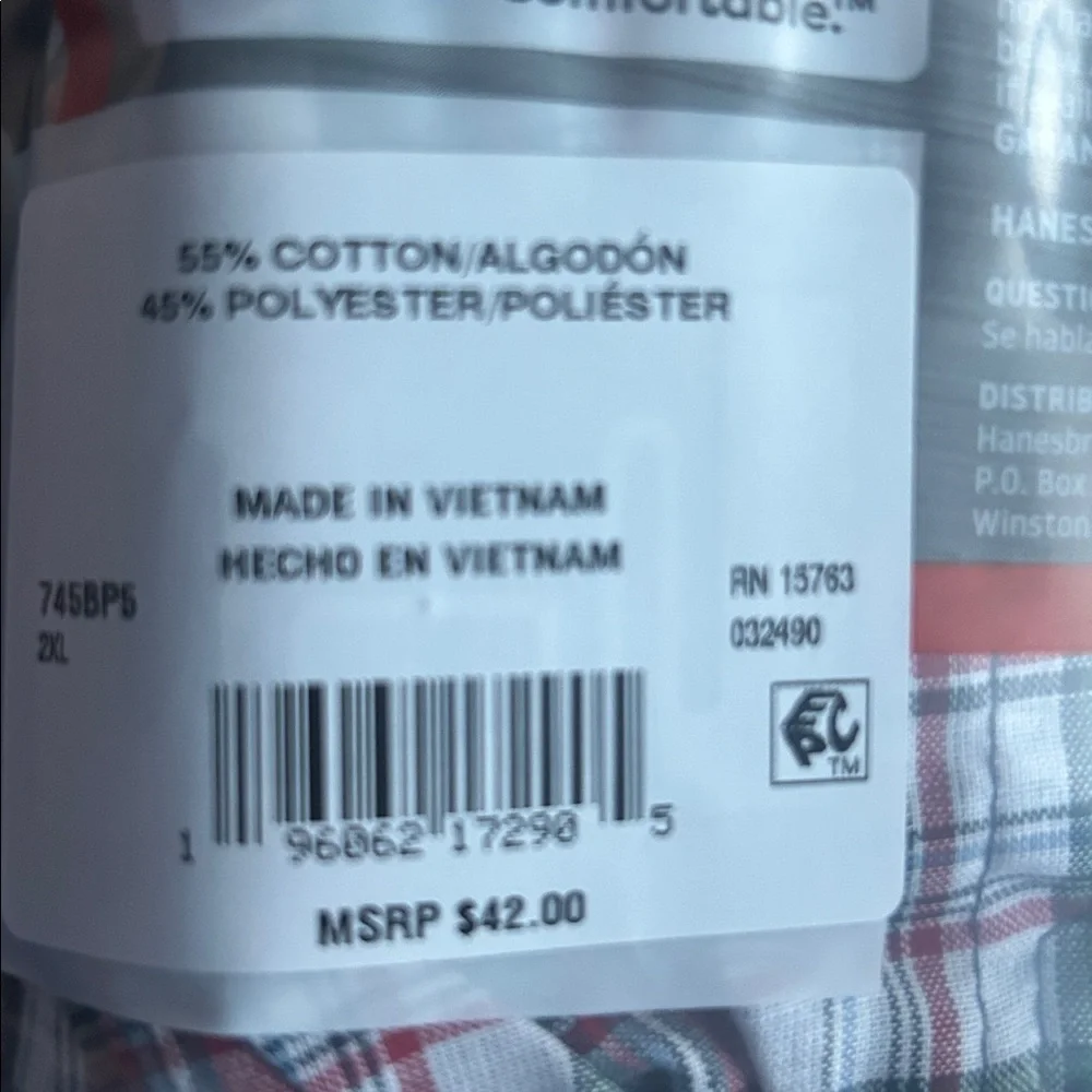 Hanes men’s tagless